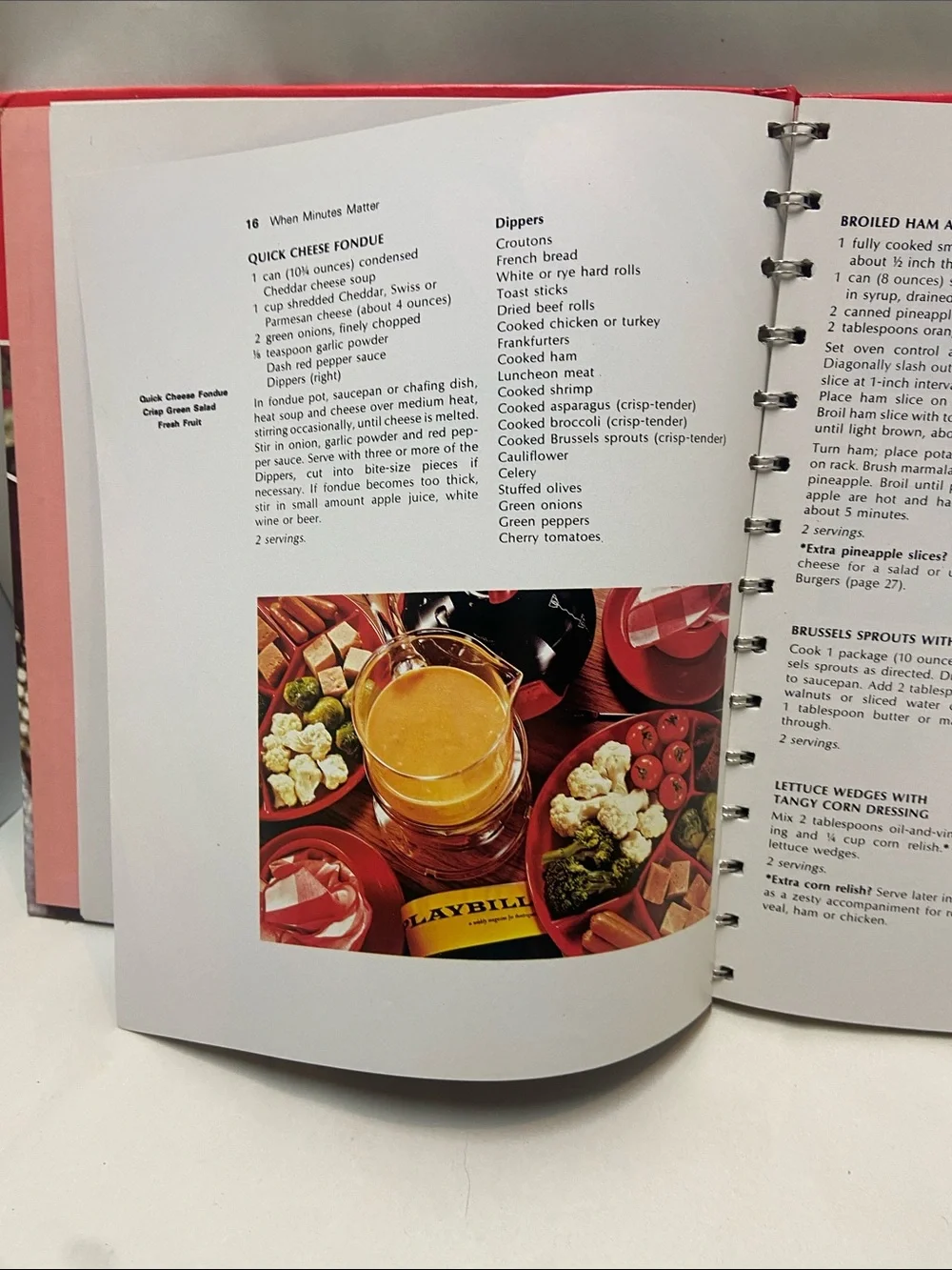 Betty Crocker Red Dinner for Two Spiral-Bound Cookbook